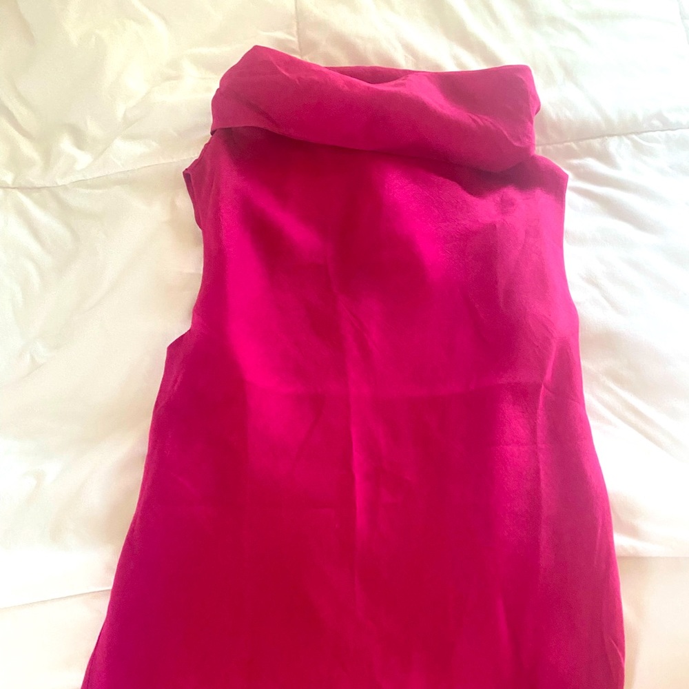 Fuschia mini dress/tunic
